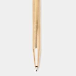 S.T. Dupont Textured Classique Lines Gold Tone Mechanical Pencil