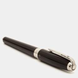 S.T. Dupont Olympio Chinese Lacquer Silver Tone Ballpoint Pen