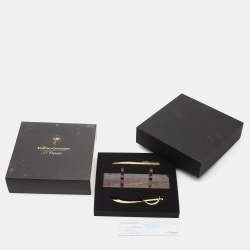 S.T. Dupont Pirates of the Caribbean Gold Tone Pen Set