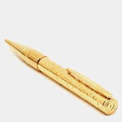 S.T. Dupont Pirates of the Caribbean Gold Tone Pen Set