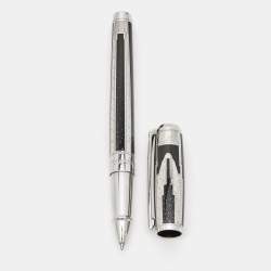S.T. Dupont Elysee Revelation Lacquer Silver Tone Roller Ball Pen