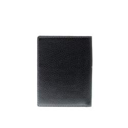 S.T. Dupont Black Leather Line D Passport Holder