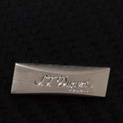 S.T. Dupont Black Leather Defi Card Holder