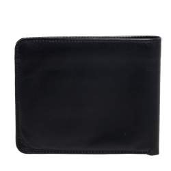 S.T. Dupont Black Leather Bifold Wallet