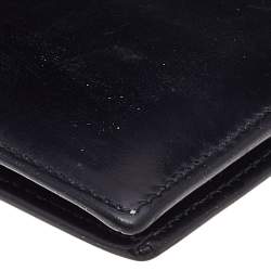 S.T. Dupont Black Leather Bifold Wallet