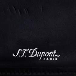 S.T. Dupont Black Leather Bifold Wallet