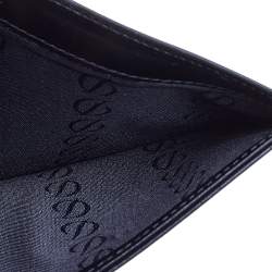 S.T. Dupont Black Leather Bifold Wallet