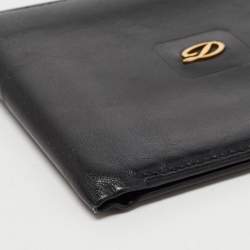 S.T. Dupont Black Leather Bifold Wallet