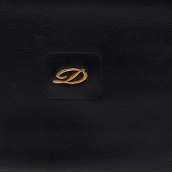 S.T. Dupont Black Leather Bifold Wallet