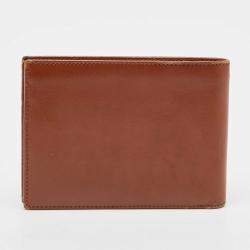 S.T. Dupont Brown Leather Bifold Wallet