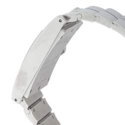 S.T. Dupont White Stainless Steel 131C8AB17 Men's Wristwatch 25MM