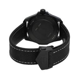 Pre Owned TAG Heuer Black Ceramic and Steel Special Edition Aquaracer WAY218B.FC6364 Men's Wristwatch 41 mm