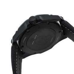 Pre Owned TAG Heuer Black Ceramic and Steel Special Edition Aquaracer WAY218B.FC6364 Men's Wristwatch 41 mm