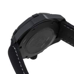 Pre Owned TAG Heuer Black Ceramic and Steel Special Edition Aquaracer WAY218B.FC6364 Men's Wristwatch 41 mm