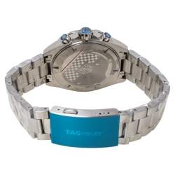 Pre Owned Tag Heuer Black Stainless Steel Formula 1 CAZ101Y.BA0842 Men's Wristwatch 43 mm