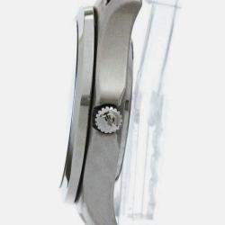 Pre Owned Tag Heuer Silver Stainless Steel Link WJF2011 Automatic Men's Wristwatch 42 mm