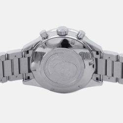 Tag Heuer Black Stainless Steel Carrera Automatic Men's Wristwatch 41 mm