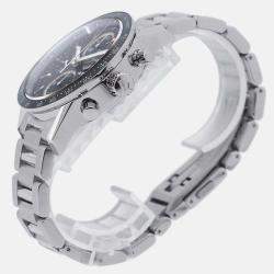 Tag Heuer Black Stainless Steel Carrera Automatic Men's Wristwatch 41 mm