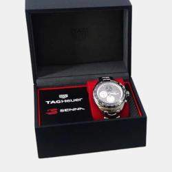 Tag Heuer Grey Stainless Steel Formula 1 CAZ2017.BA0647 Automatic Men's Wristwatch 44 mm