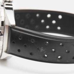 Pre Owned Tag Heuer Black Stainless Steel Rubber Formula 1 WAZ2113.FT8023 Men's Wristwatch 41 mm