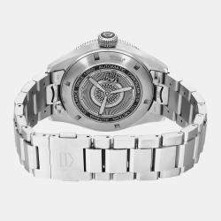 Tag Heuer Black Stainless Steel Autavia  WBE5114.EB0173 Automatic Men's Wristwatch 42mm