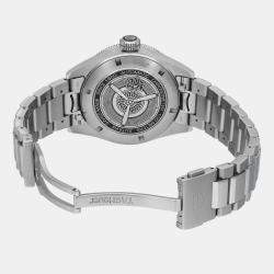 Tag Heuer Black Stainless Steel Autavia  WBE5114.EB0173 Automatic Men's Wristwatch 42mm