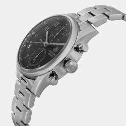 Tag Heuer Black Stainless Steel Carrera Automatic Men's Wristwatch 41 mm