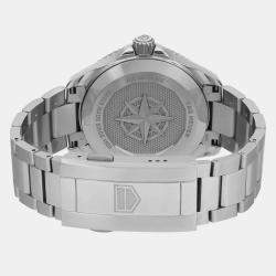 Tag Heuer Black Stainless Steel Aquaracer WBP2110.BA0627 Automatic Men's Wristwatch 40 mm