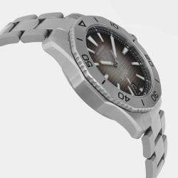 Tag Heuer Black Stainless Steel Aquaracer WBP2110.BA0627 Automatic Men's Wristwatch 40 mm