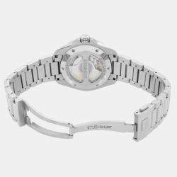 Tag Heuer Black Stainless Steel Grand Carrera WAV511A.BA0900 Automatic Men's Wristwatch 40 mm