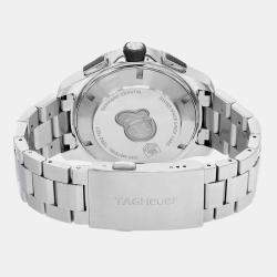 Tag Heuer Blue Stainless Steel Aquaracer CAK2112.BA0833 Automatic Men's Wristwatch 43 mm 