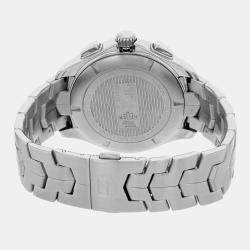 Tag Heuer Silver Stainless Steel Link CAT7011.BA0952 Quartz Men's Wristwatch 43 mm