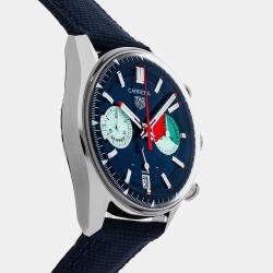 Pre Owned Tag Heuer Carrera Chronograph Skipper CBS2213.FN6002 Automatic Men's Wristwatch 39MM