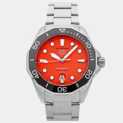 Tag Heuer Aquaracer Professional 300M Orange Diver WBP201F.BA0632 Automatic Men's Wristwatch 43MM
