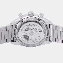 Tag Heuer Black Stainless Steel Carrera Porsche Chronograph Special Edition CBS2015.EB0381 Automatic Men's Wristwatch 42mm