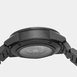 Tag Heuer Black Ceramic Stainless Steel Carrera CAR2A91.BH0742 Men's Wristwatch 45 mm 