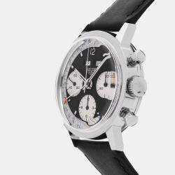 Heuer Vintage Carrera 12 Dato Triple Calendar Chronograph 36 mm Manual Winding Men's Wristwatch 36MM