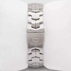 Tag Heuer Black Stainless Steel Link Automatic Men's Wristwatch 42 mm