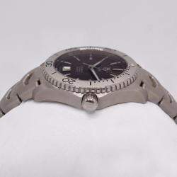 Tag Heuer Brown Stainless Steel Link WJ201D Automatic Men's Wristwatch 42 mm