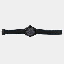 Tag Heuer Black Stainless Steel Aquaracer Calibre 5 WBD218C.FC6447 Automatic Men's Wristwatch 41mm