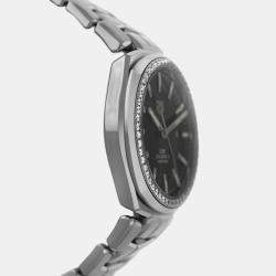 Tag Heuer Blue Stainless Steel Diamond Link WBC2113.BA0603 Automatic Men's Wristwatch 41 mm