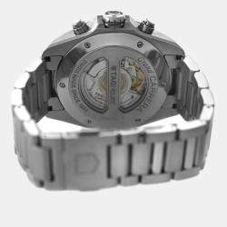 Tag Heuer Black Stainless Steel Grand Carrera CAV511A.BA0902 Automatic Men's Wristwatch 44 mm
