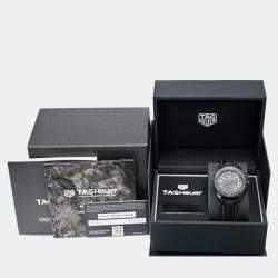 Tag Heuer Black Titanium Aquaracer Calibre 5 WBD218C.FC6447 Automatic Men's Wristwatch 41 mm