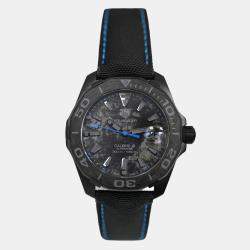 Tag Heuer Black Titanium Aquaracer Calibre 5 WBD218C.FC6447 Automatic Men's Wristwatch 41 mm