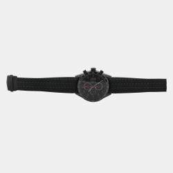 Tag Heuer Black Titanum Carrera Calibre 36 CAR2A80 Automatic Men's Wristwatch 43 mm