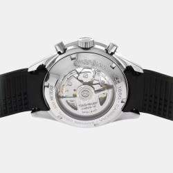 Tag Heuer Black Stainless Steel Carrera Calibre 16 CV2014-2 Automatic Men's Wristwatch 41mm