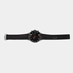 Tag Heuer Black Stainless Steel Carrera Calibre 16 CV2014-2 Automatic Men's Wristwatch 41mm