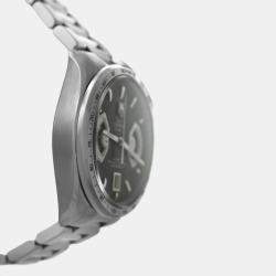 Tag Heuer Black Stainless Steel Grand Carrera CAV511A.BA0902 Automatic Men's Wristwatch 44 mm