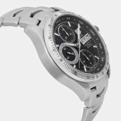 Tag Heuer Black Stainless Steel Link CJF211A.BA0594 Automatic Men's Wristwatch 42 mm