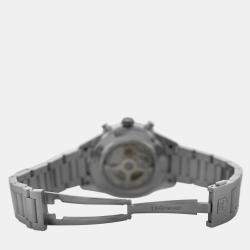 Pre Owned Tag Heuer Carrera CAR2014 Automatic Black Stainless Steel Men's Wristwatch 43 mm